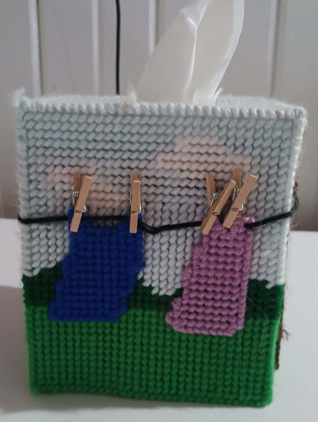 Clothes Line Tissue Cover