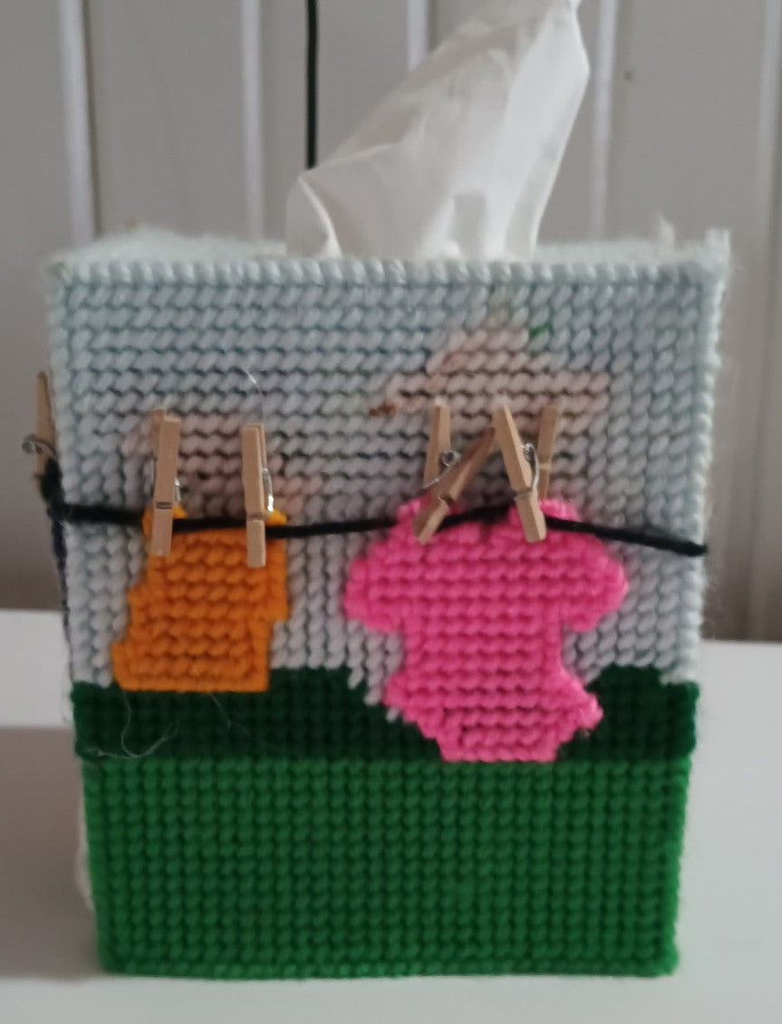 Clothes Line Tissue Cover
