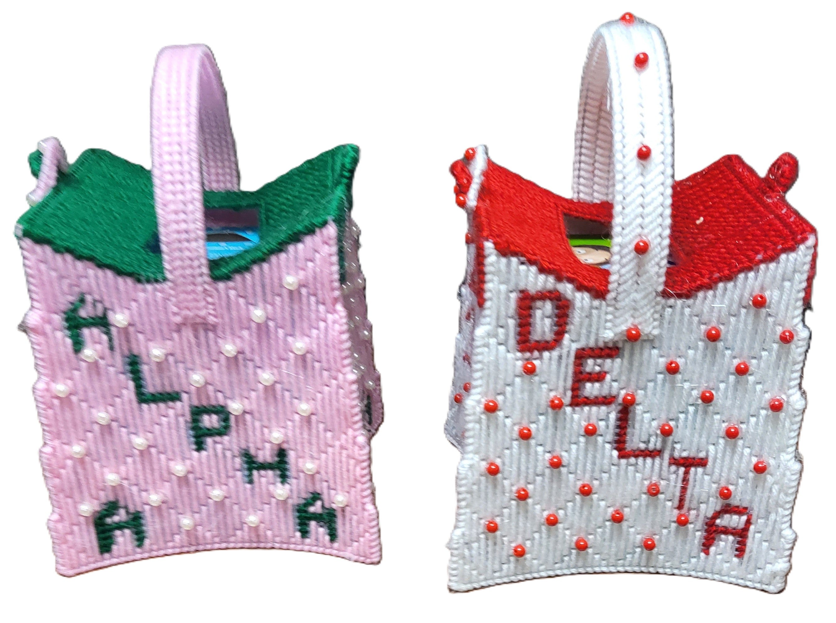 Sorority Purse Tissue Covers