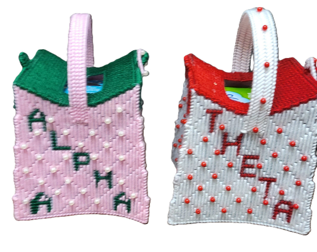 Sorority Purse Tissue Covers